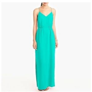 🍋 3 for $15! Jcrew Chiffon Maxi Dress w/ slit